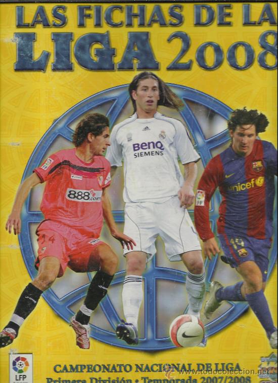 Las Fichas de La Liga 2008 Pack