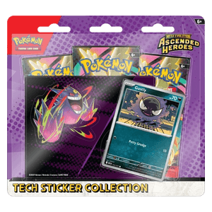 Ascended 3 pack blister Gastly