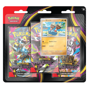 Pitch Black 3 Pack Blister