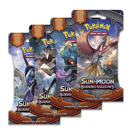 Sleeved Burning Shadows Pack
