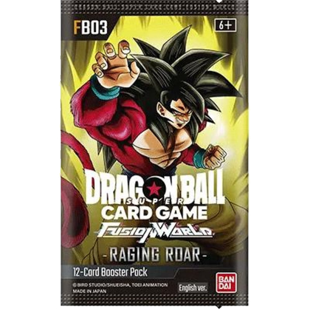 Dragon Ball Fusion World FB03 Raging Roar Booster Box