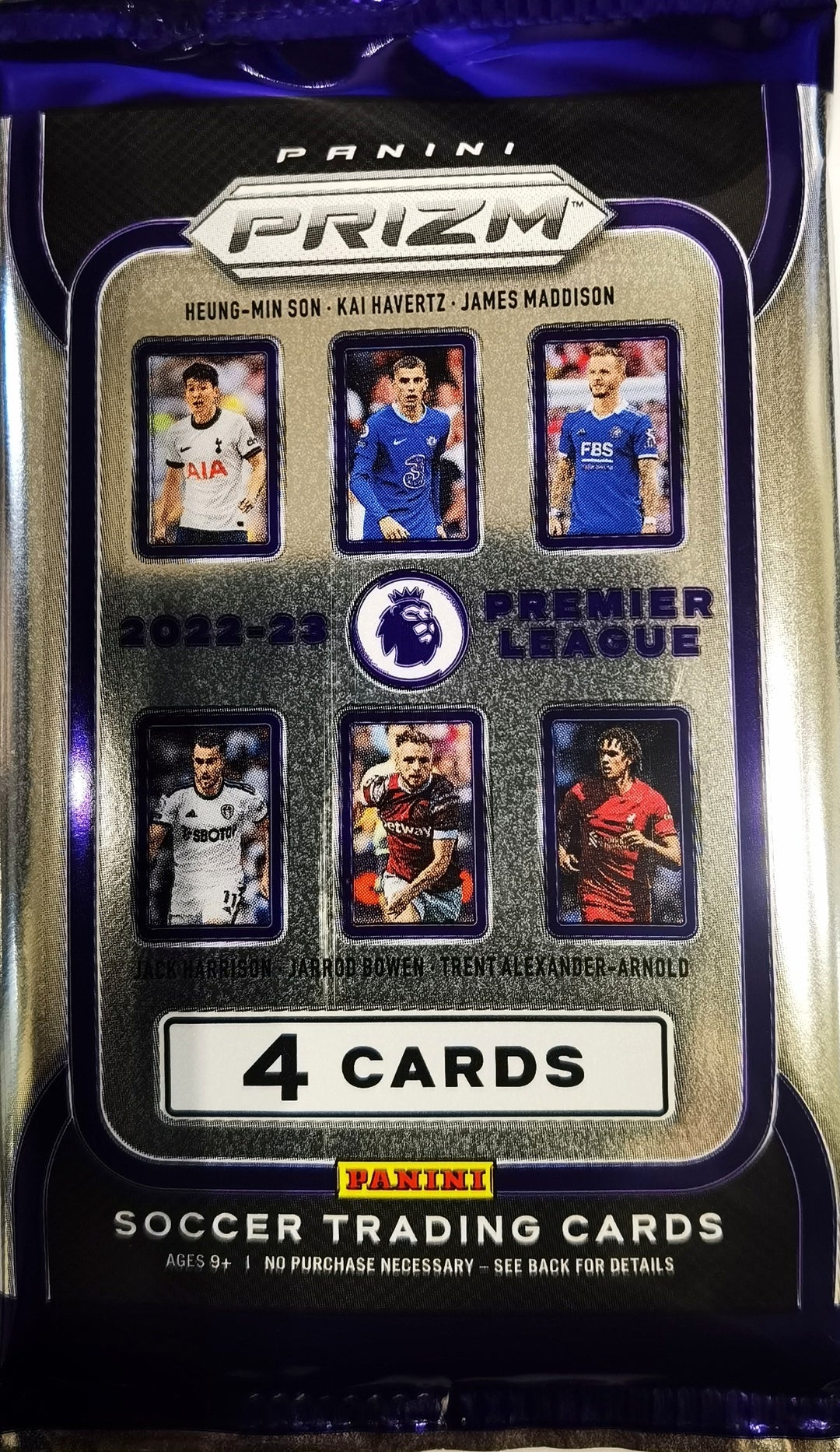 22/23 Panini Prizm Premier League EPL Soccer Pack