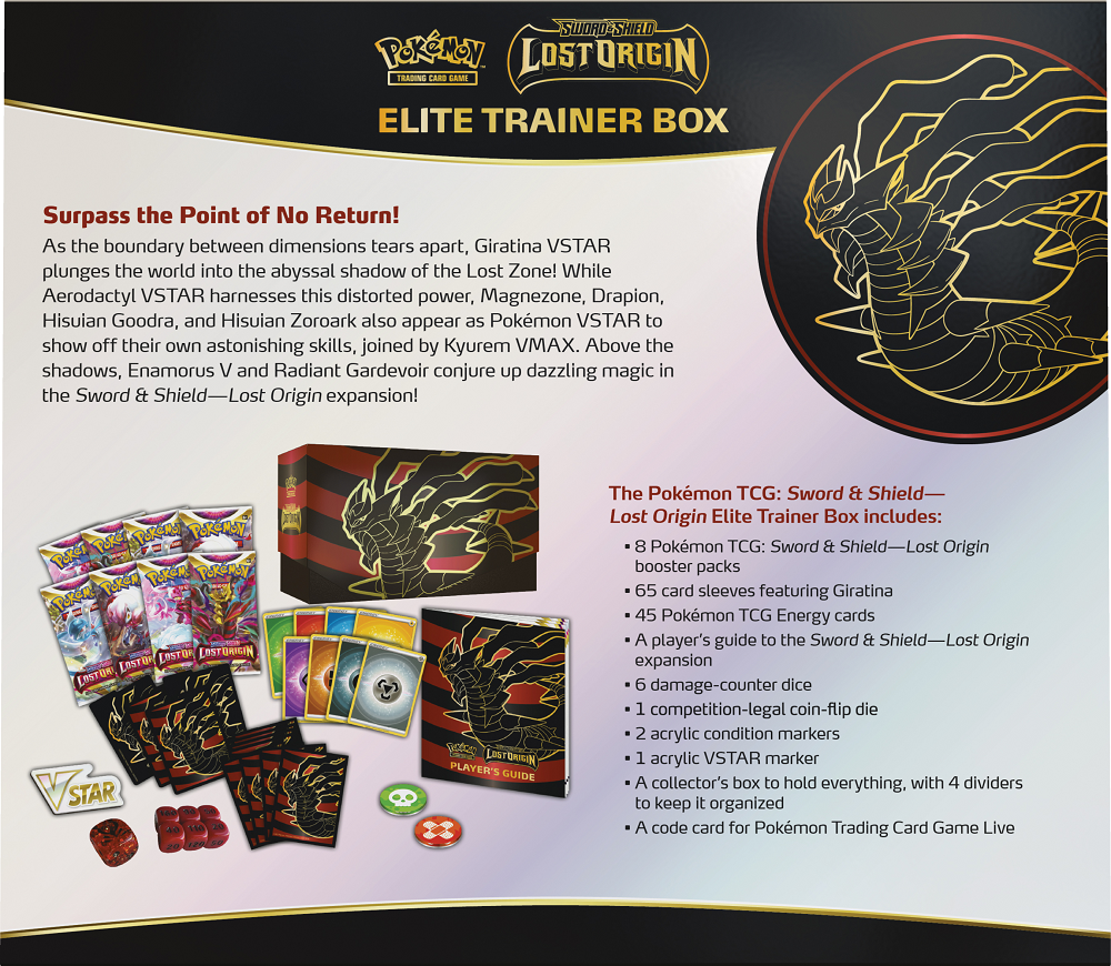 Lost Origin Elite Trainer box