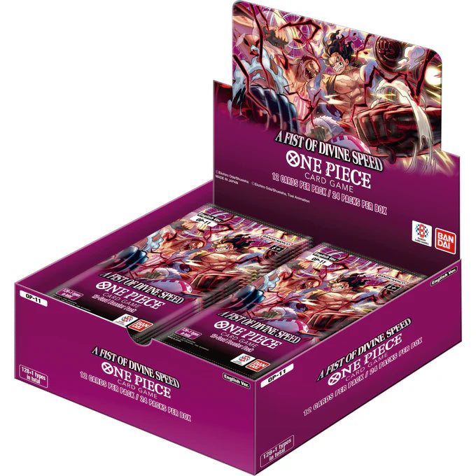 A fist of divine speed Op-11 Booster Box