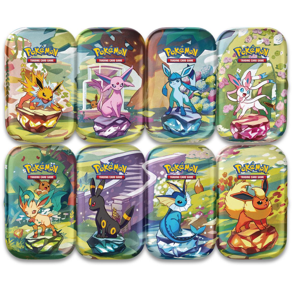 Prismatic Evolutions Mini Tin