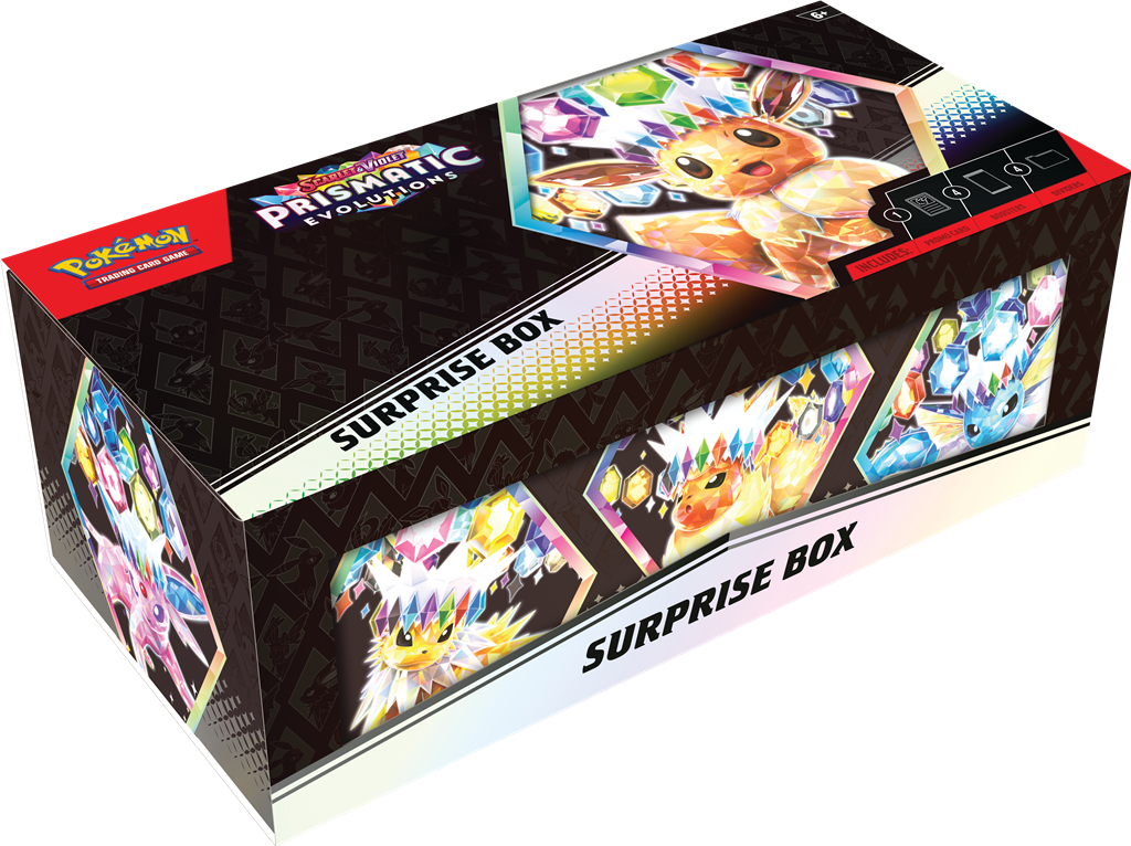 Prismatic Evolutions Suprise Box