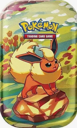 Prismatic Evolutions Mini Tin