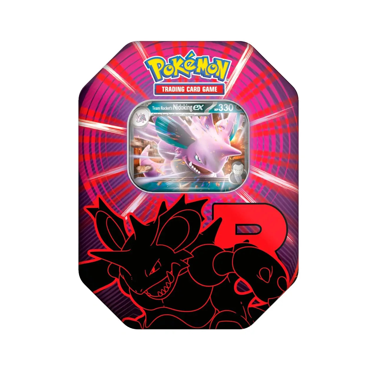 Team Rocket’s nidoking ex Tin
