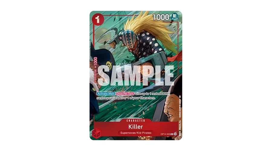 One Piece Card Game – Illustration Box Kid & Killer