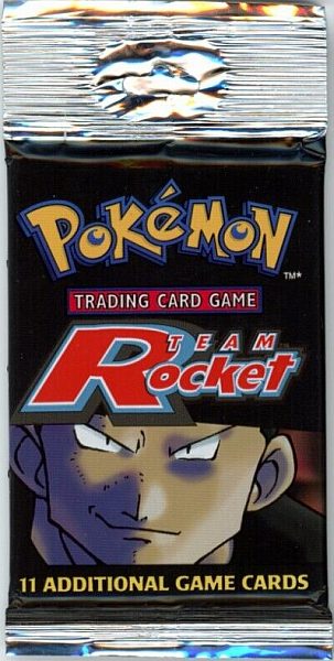 Team Rocket Long crimp Booster Pack