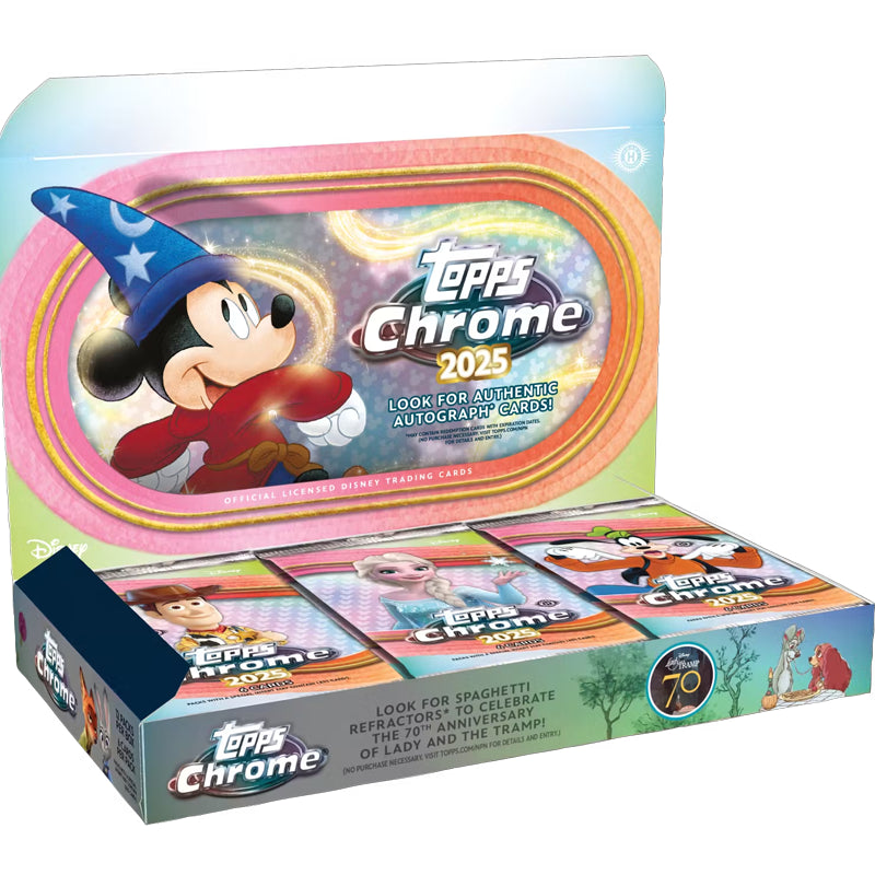 Disney Topps Chrome pack 2025